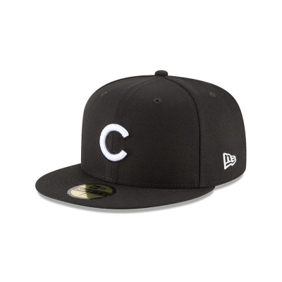 Chicago Cubs Gorra | New Era MLB Basic 59fifty Fitted Cap Mexico - Negros